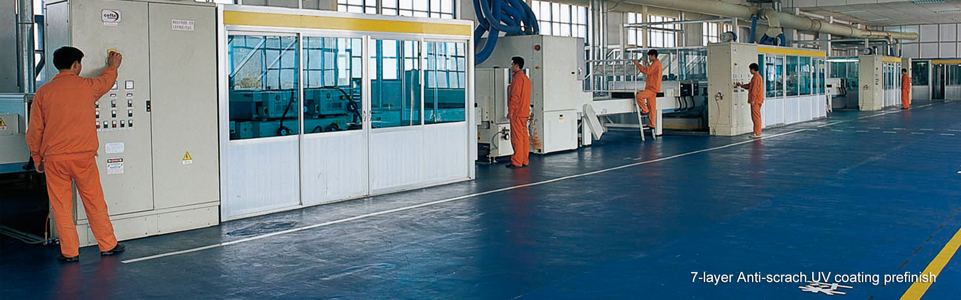 Flooring Lacquer Line