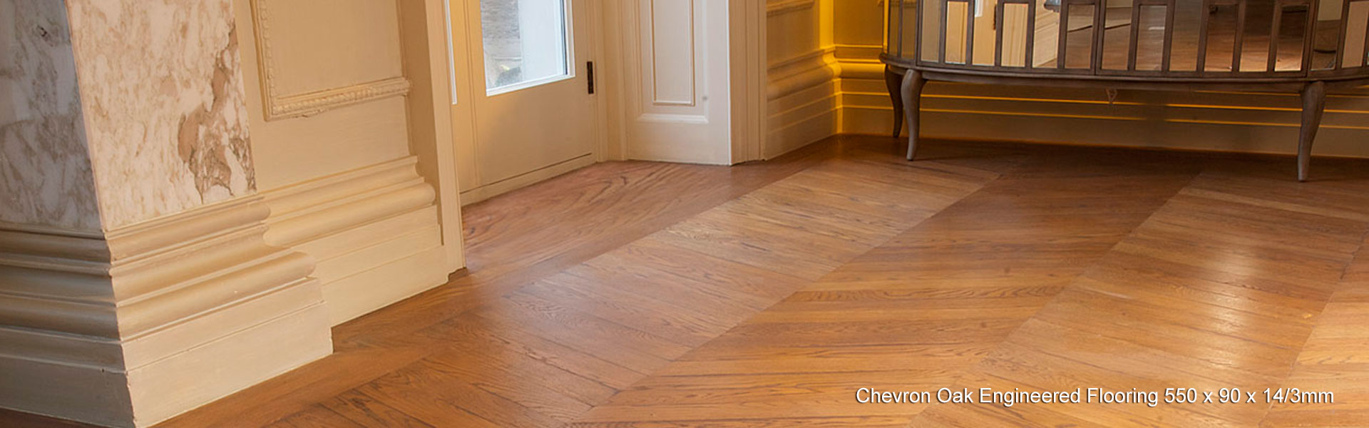 Chevron Oak  Engineered Flooring
